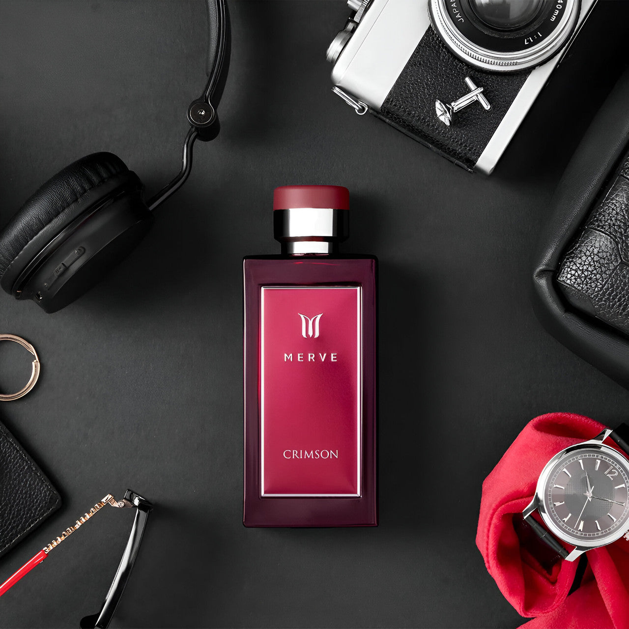 Crimson 100ml EDP By Merve (Men's)