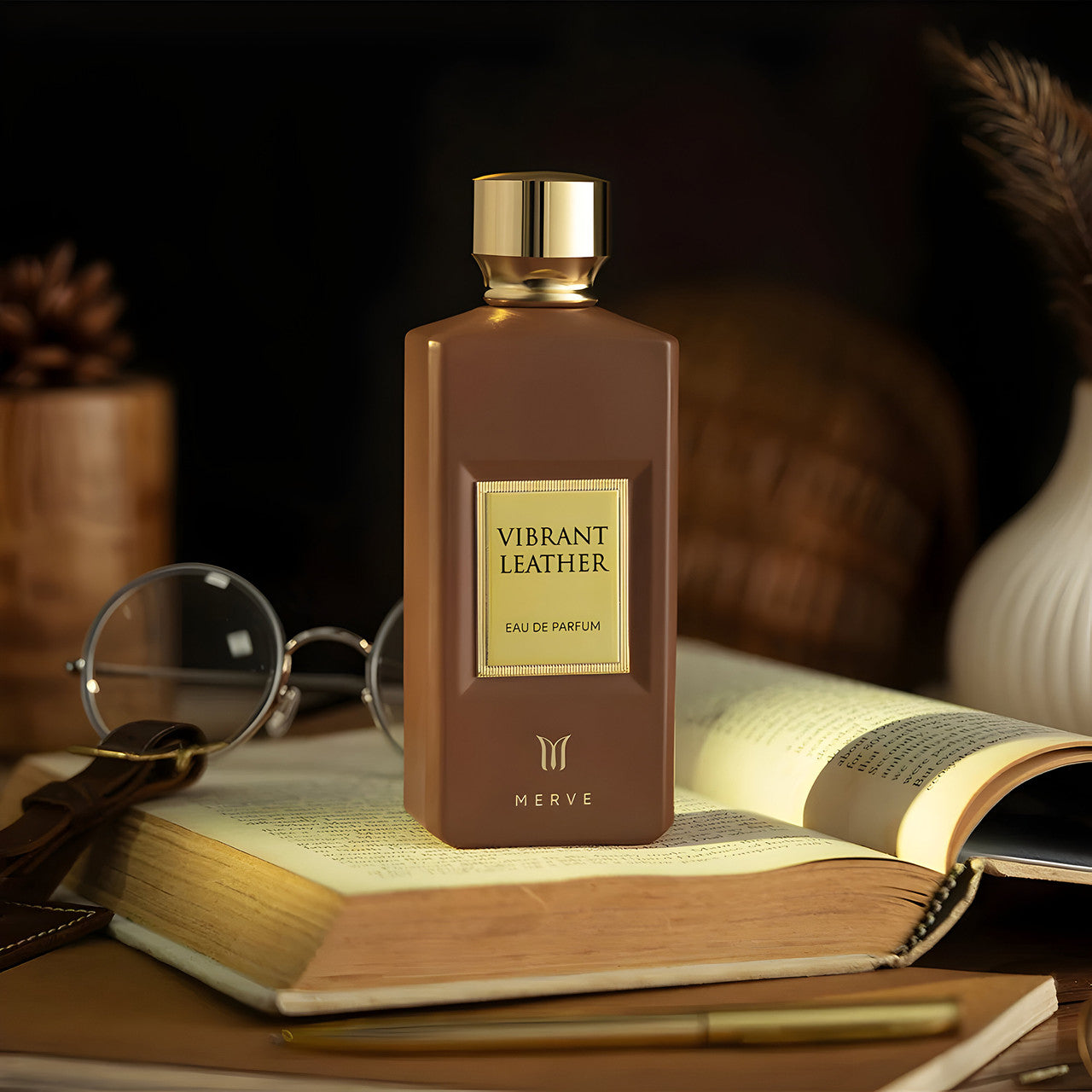 Vibrant Leather 100ml EDP By Merve (Unisex)