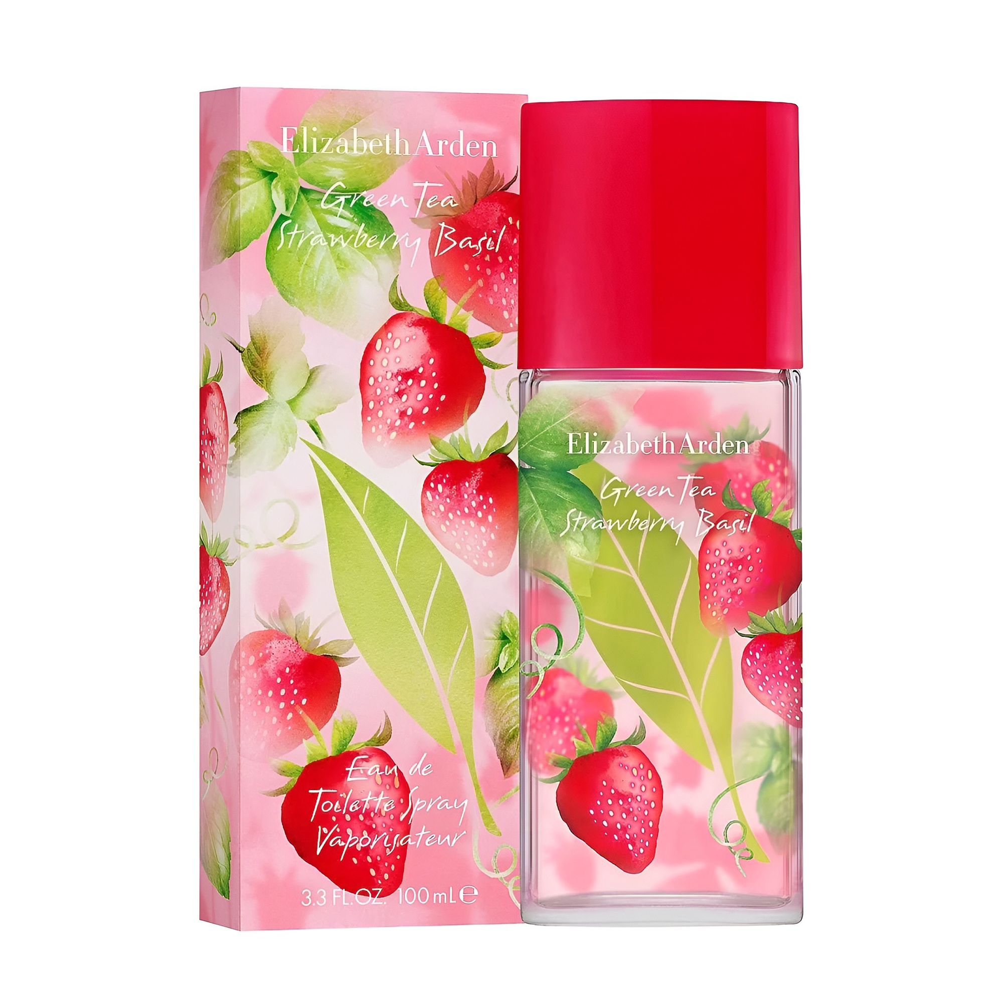 Green Tea Strawberry Basil 100ml EDP By Elizabeth Arden (Women's)