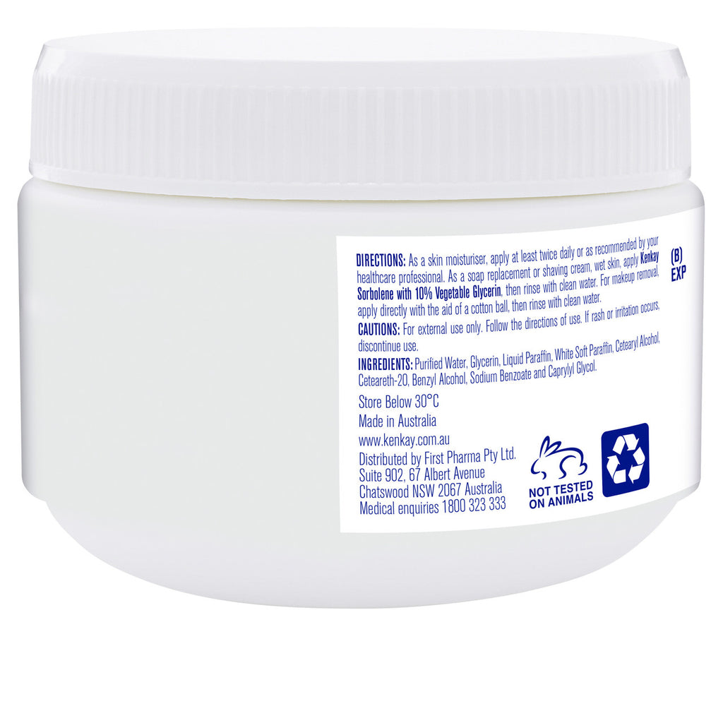 Kenkay Sorbolene With 10% Vegetable Glycerin 500g