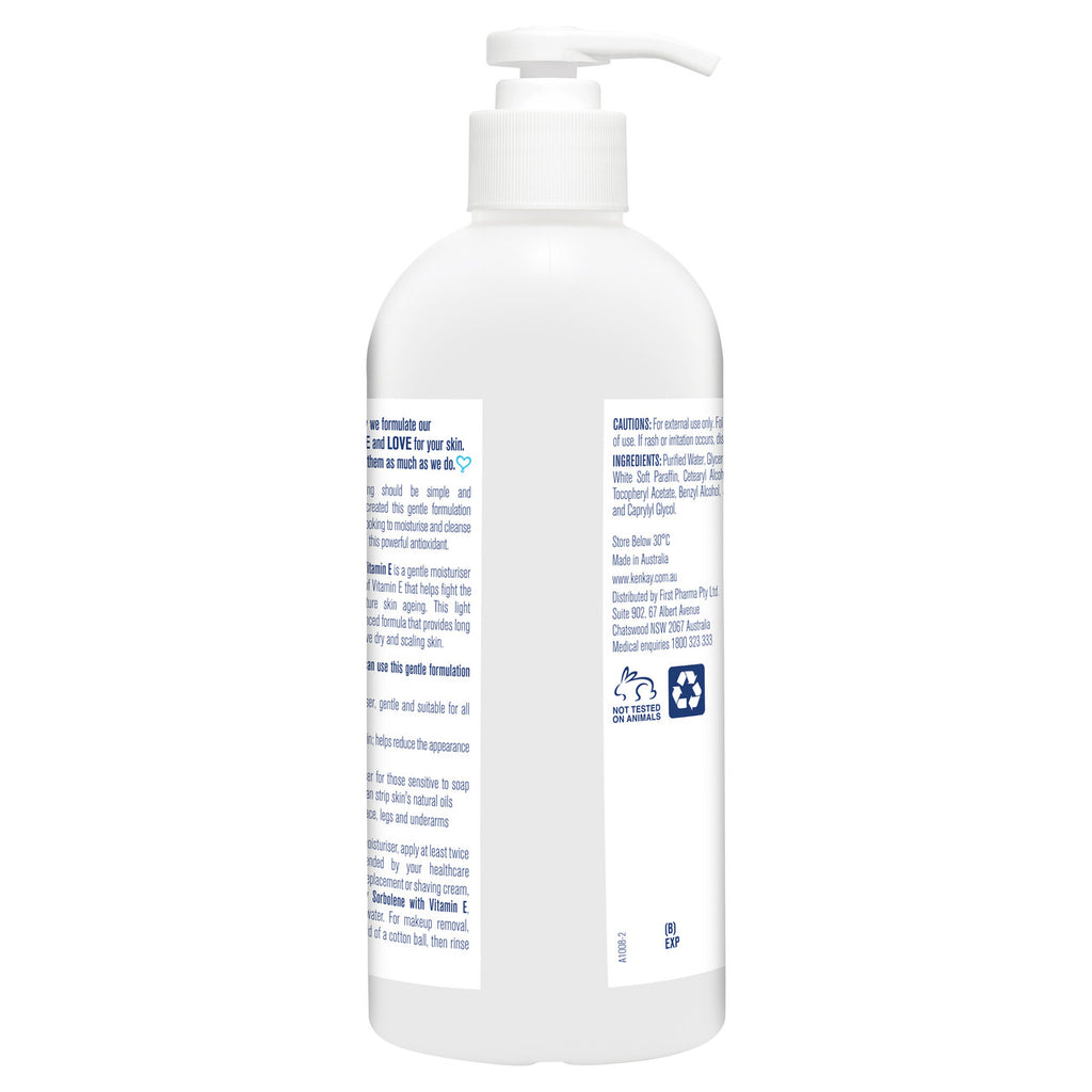 Kenkay Sorbolene with Vitamin E 325mL