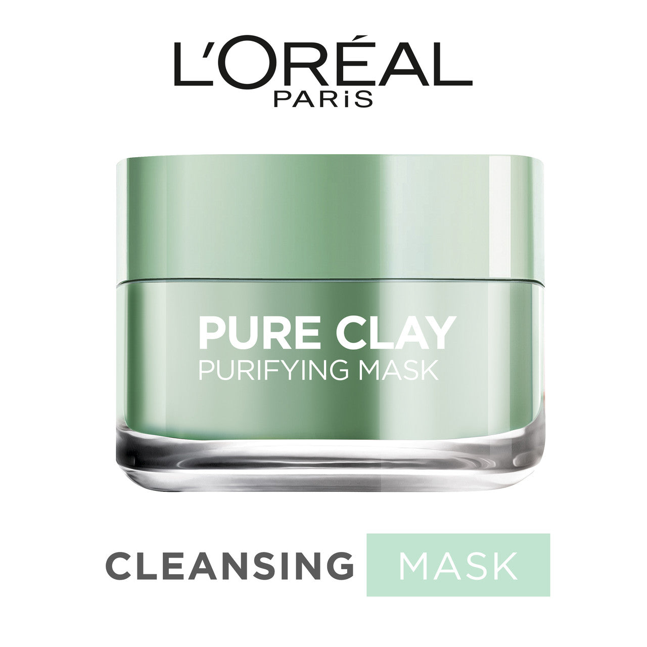 L'Oréal Paris Pure Clay Purifying Eucalyptus Mask, 50mL