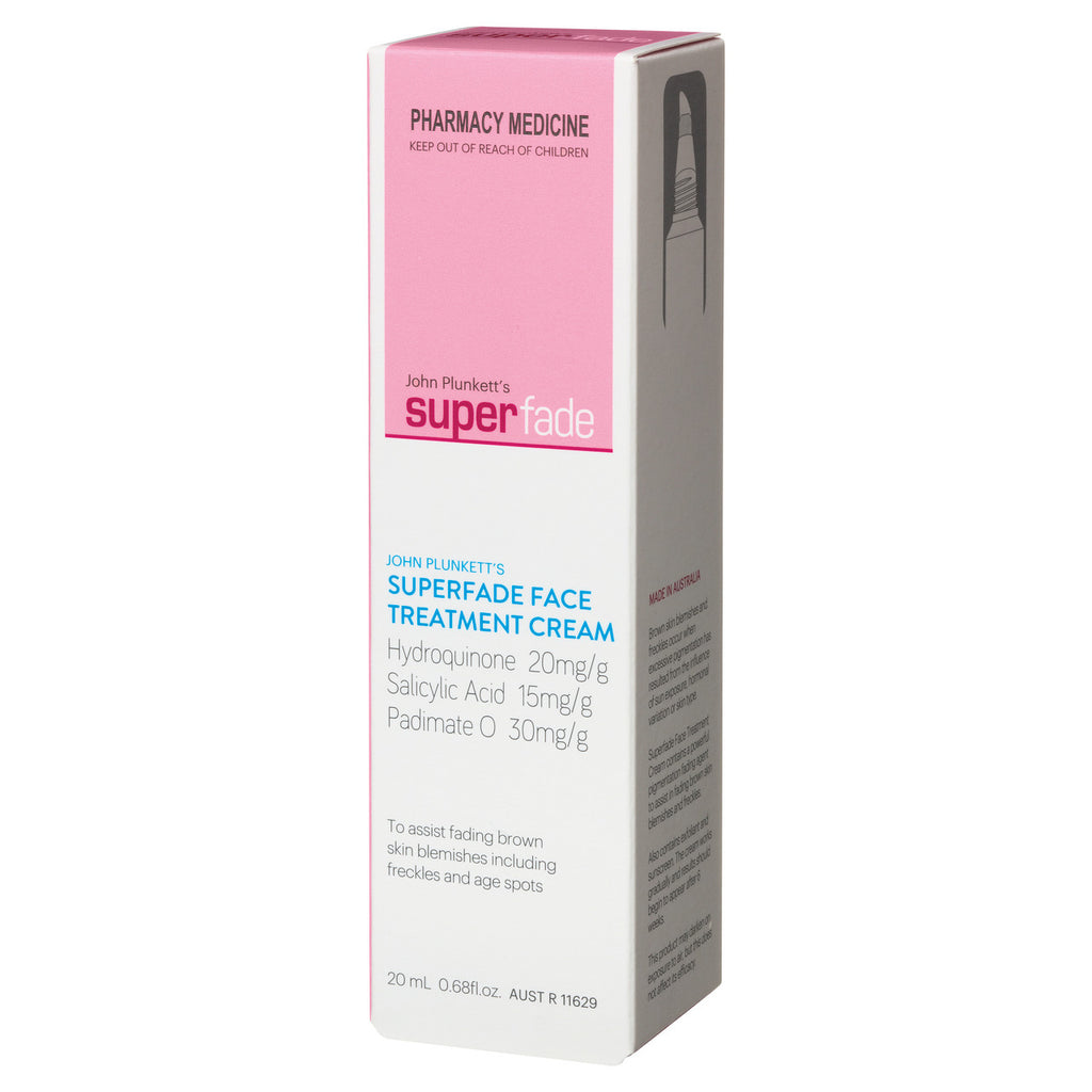 John Plunkett's Superfade Face Treatment Cream 20mL