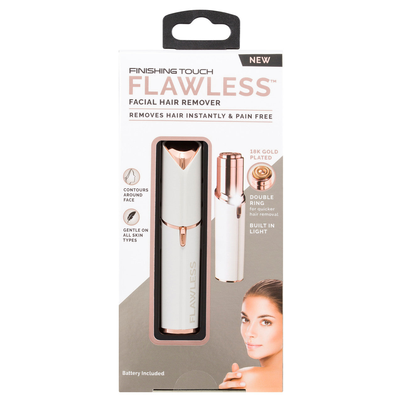 Finishing Touch Flawless Facial Hair Remover White - Gen 2