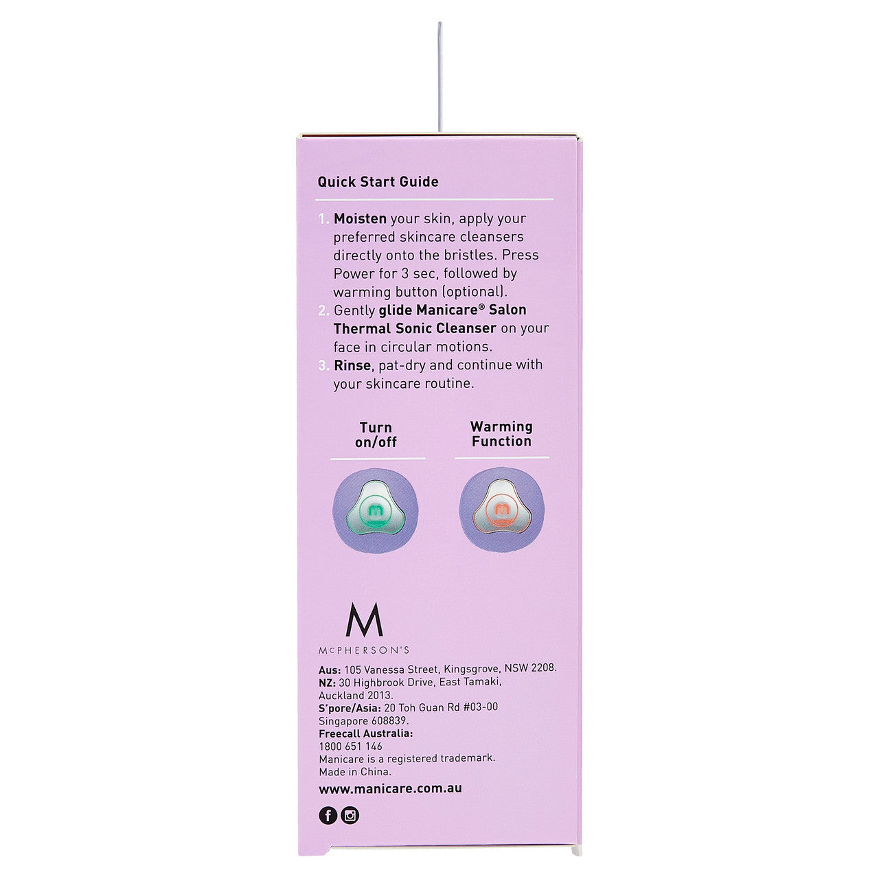 Manicare® Salon Thermal Sonic Cleanser