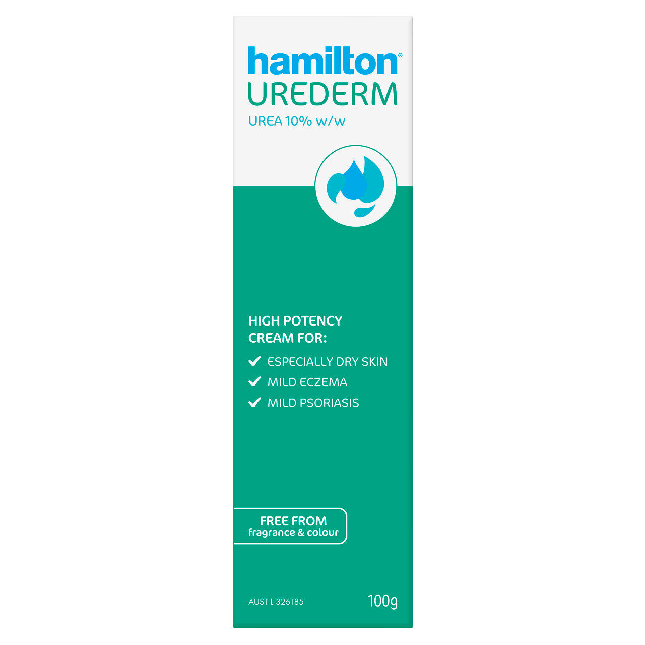 Hamilton® Urederm Cream 100gm