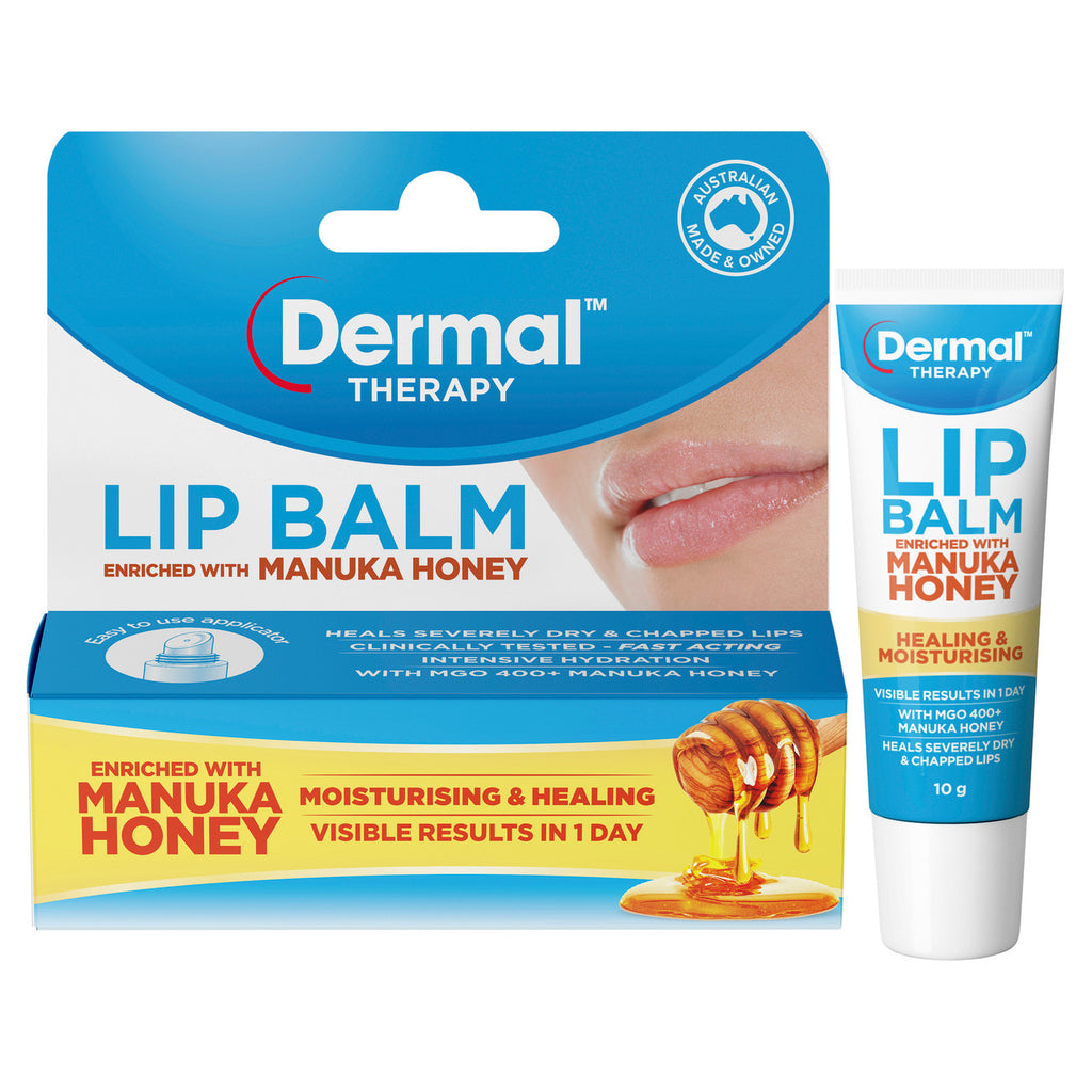 Dermal Therapy Lip Balm Enriched with Manuka Honey 10g