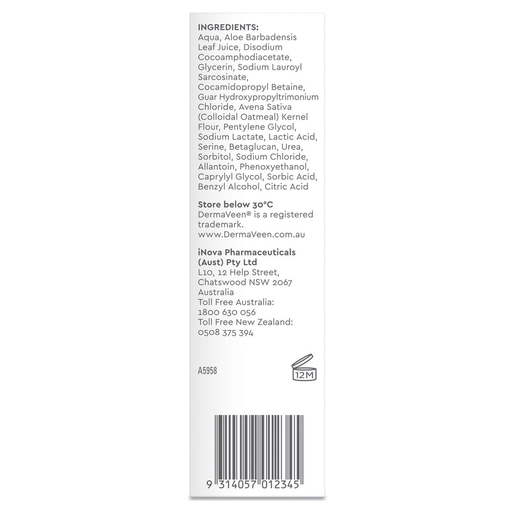 DermaVeen Foaming Facial Cleanser 125mL