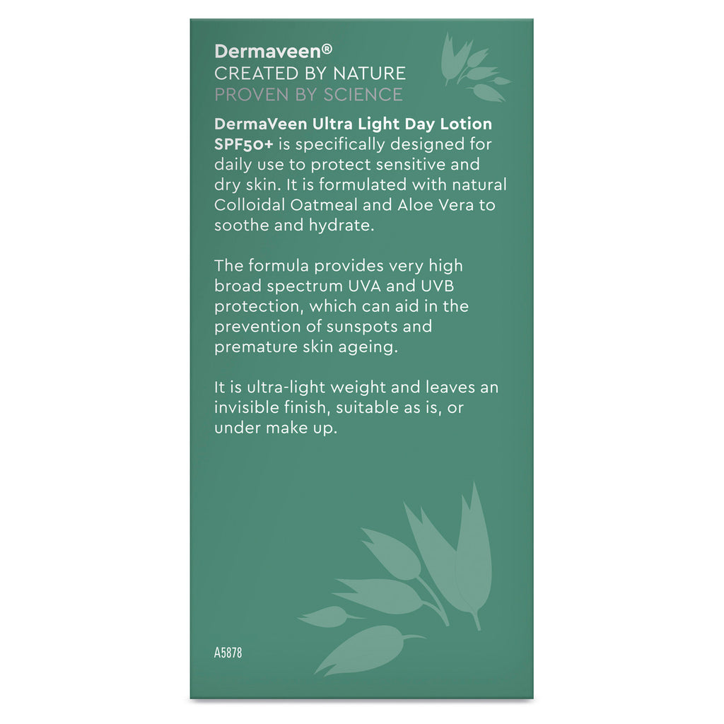 DermaVeen Ultra Light Day Lotion SPF50+ 50mL