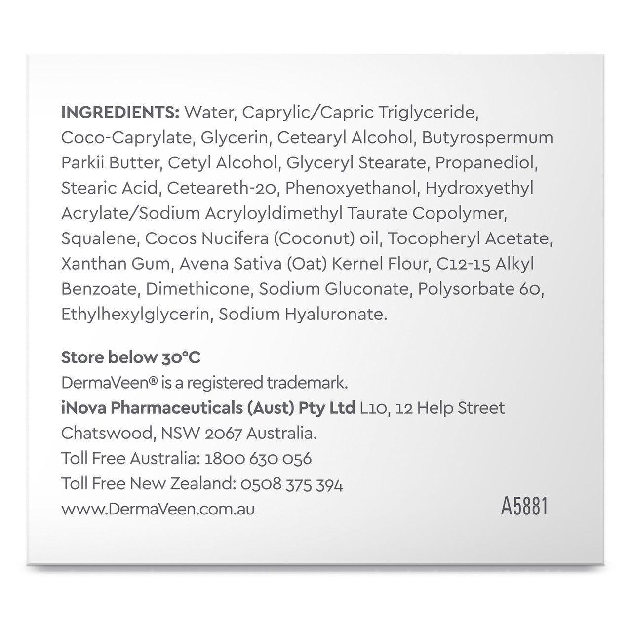 DermaVeen Face Regenerating Night Cream 50mL