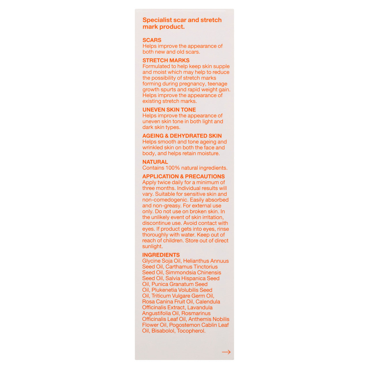 Bio-Oil Skincare Oil Natural 125mL