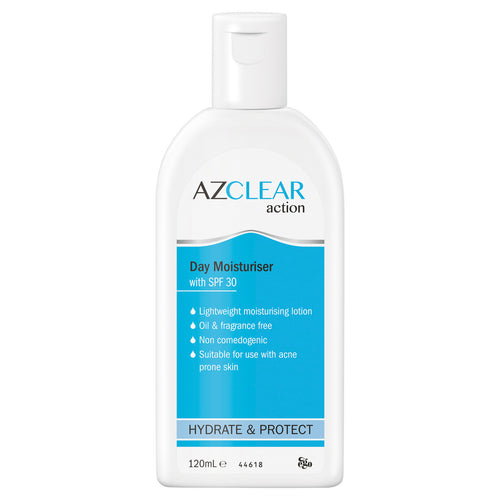 Azclear Action Day Moisturiser SPF 30 120ml