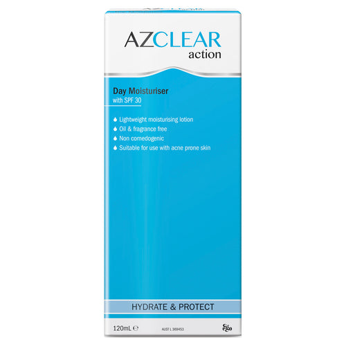 Azclear Action Day Moisturiser SPF 30 120ml