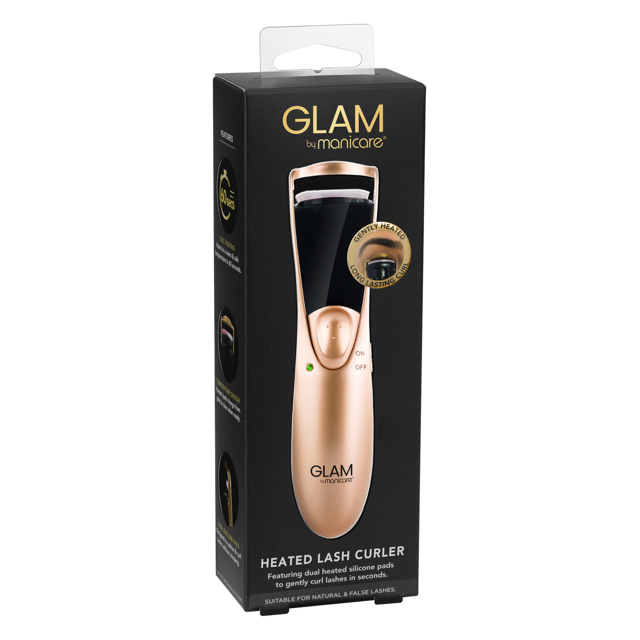 Glam by Manicare® Heated Lash Curler