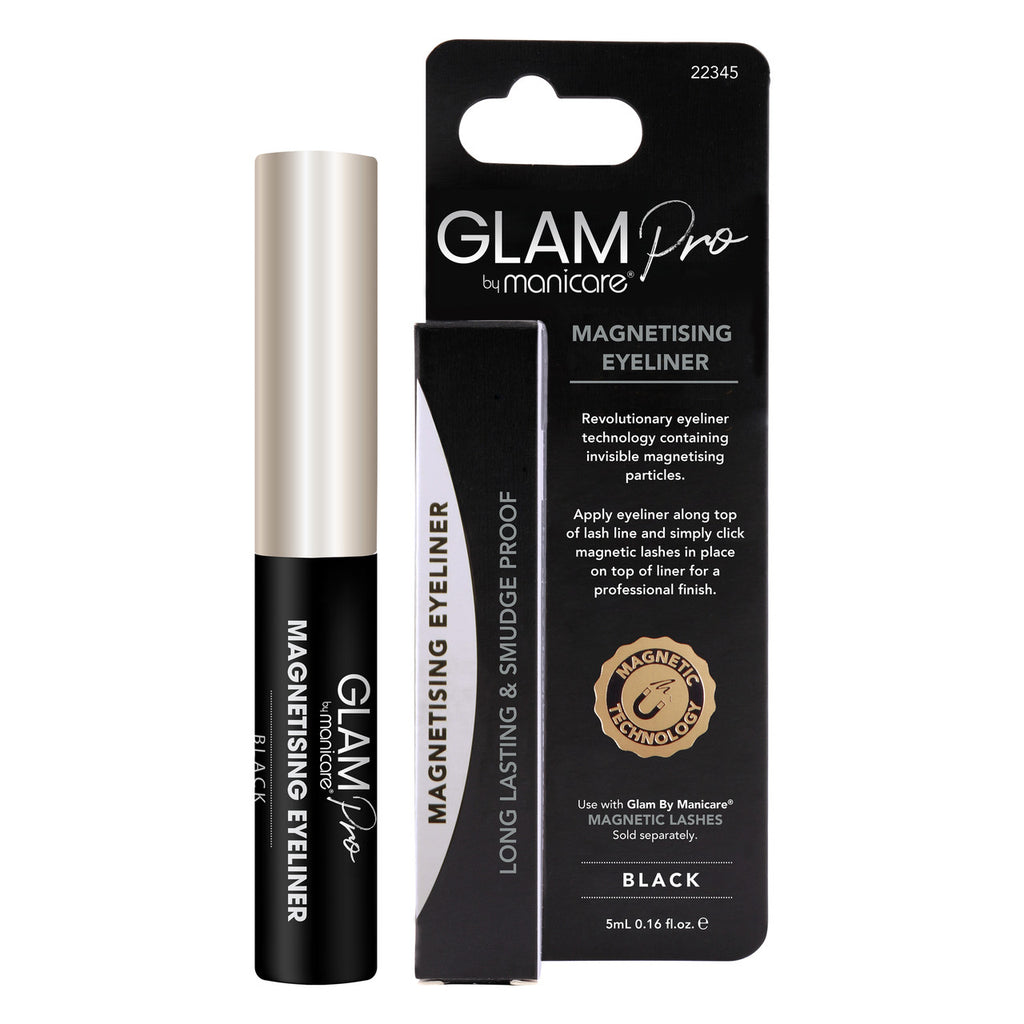 Glam by Manicare® Pro Magnetising Eyeliner Black 5mL
