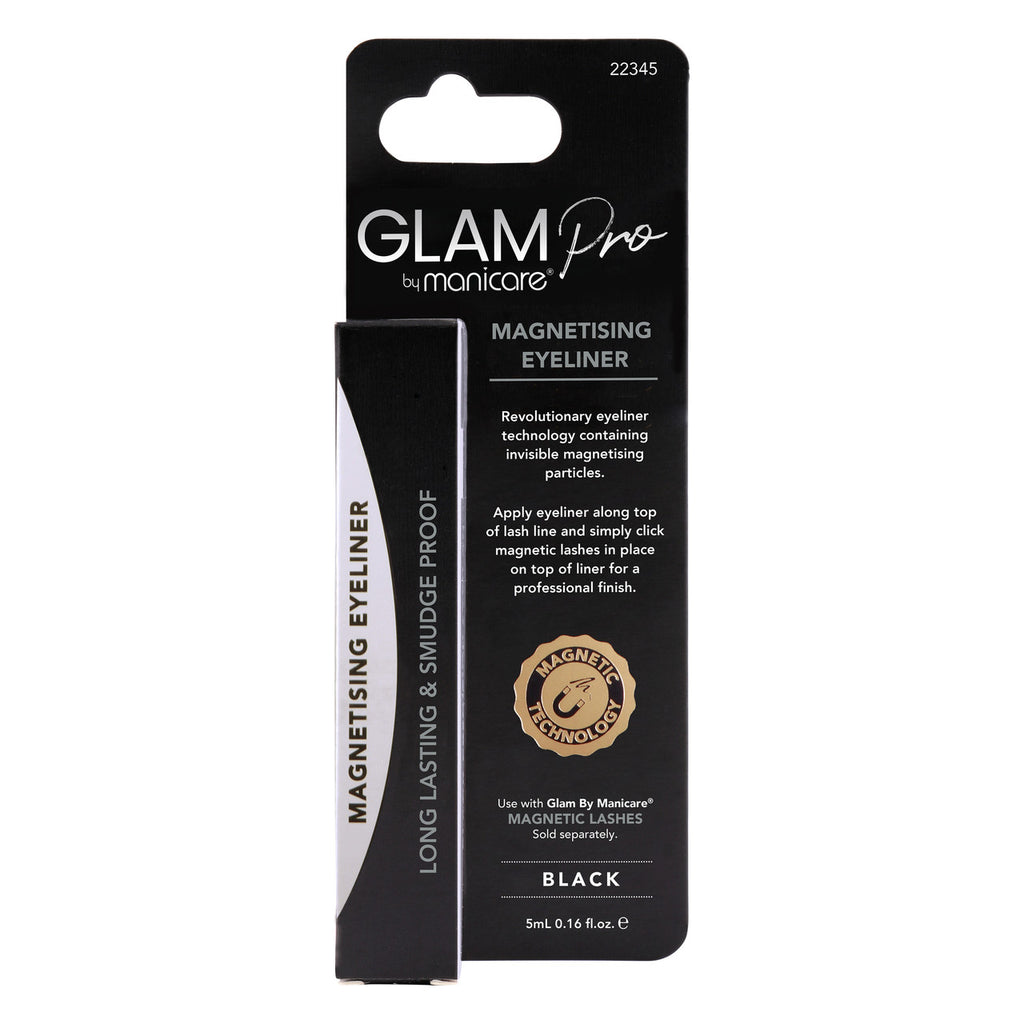 Glam by Manicare® Pro Magnetising Eyeliner Black 5mL