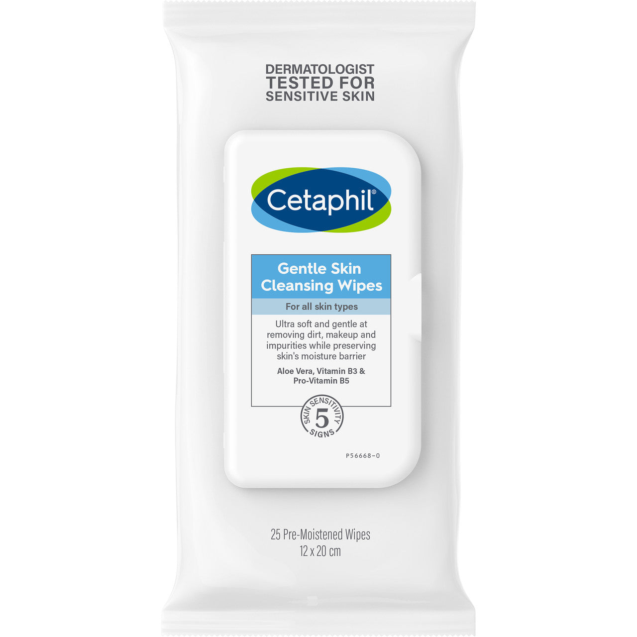 Cetaphil Gentle Skin Cleansing Wipes 25pk