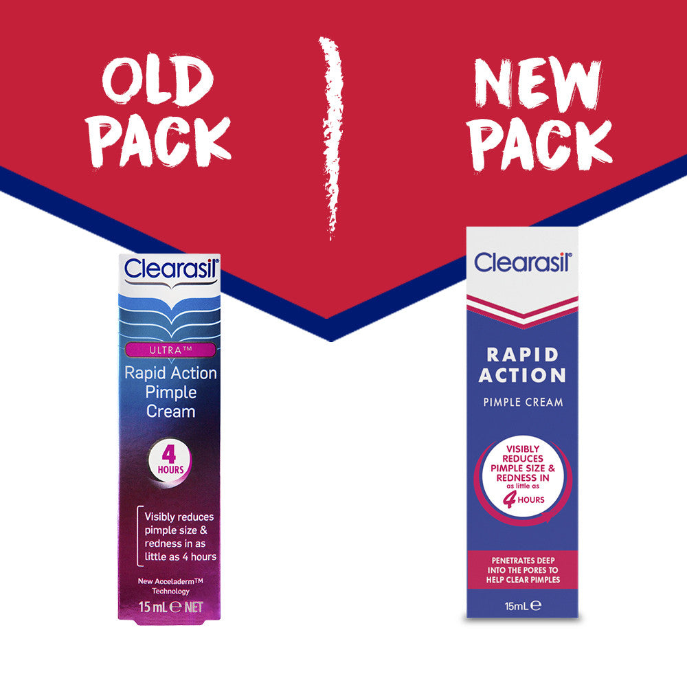 Clearasil Rapid Action Pimple Cream 15mL