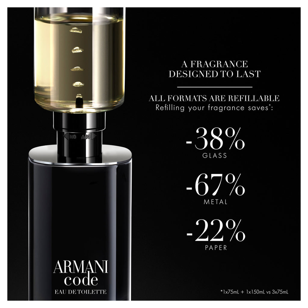 Armani Code Eau De Toilette 125ml