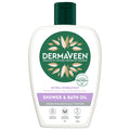DermaVeen Extra Hydration Shower & Bath Oil for Extra Dry, Itchy & Sensitive Skin 1L