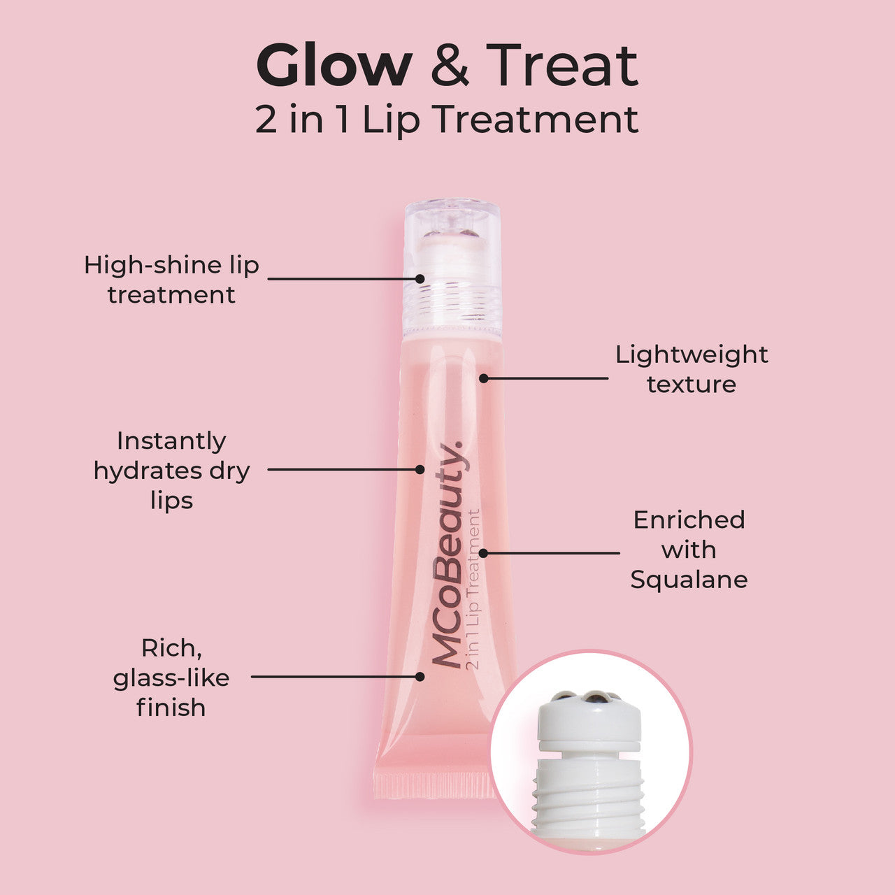 Glow & Treat 2-in-1 Lip Treatment Berry