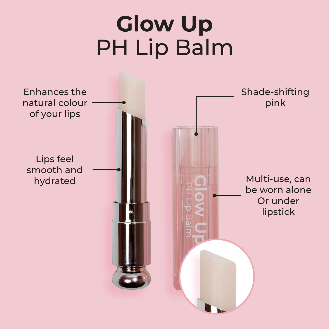 Glow Up PH Lip Balm Universal Colour Changing
