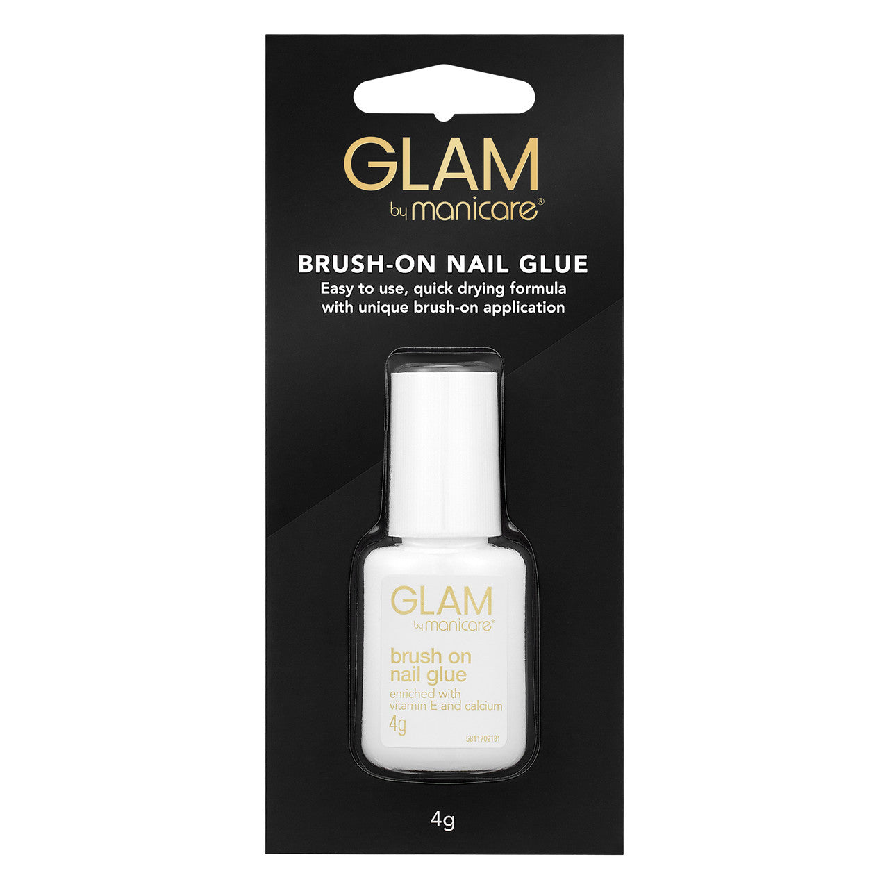 Glam by Manicare Brush-On Glue 4g