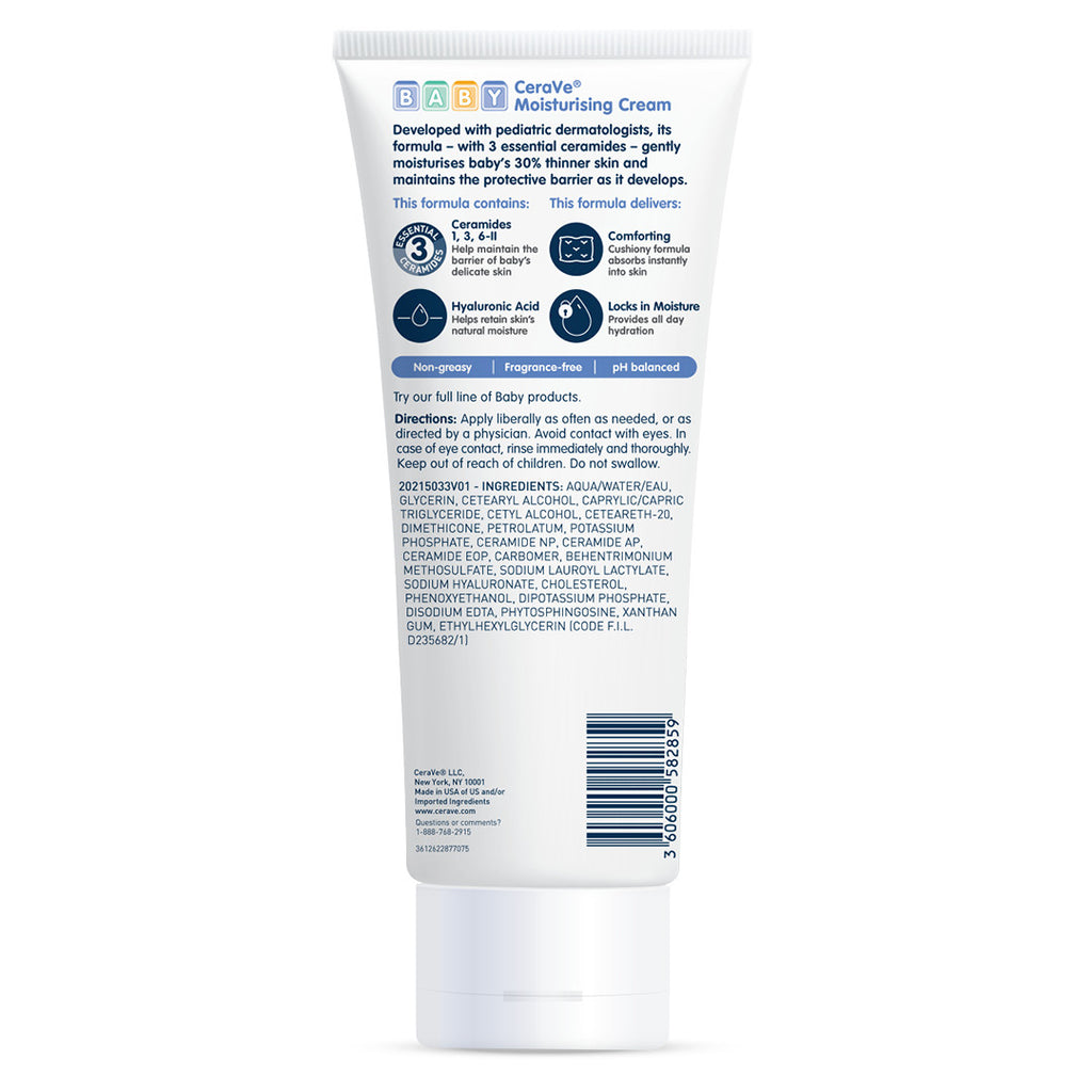 CERAVE BABY MOISTURISING CREAM 236G