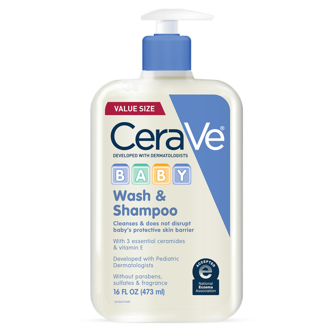 CERAVE BABY WASH SHAMPOO 473ML