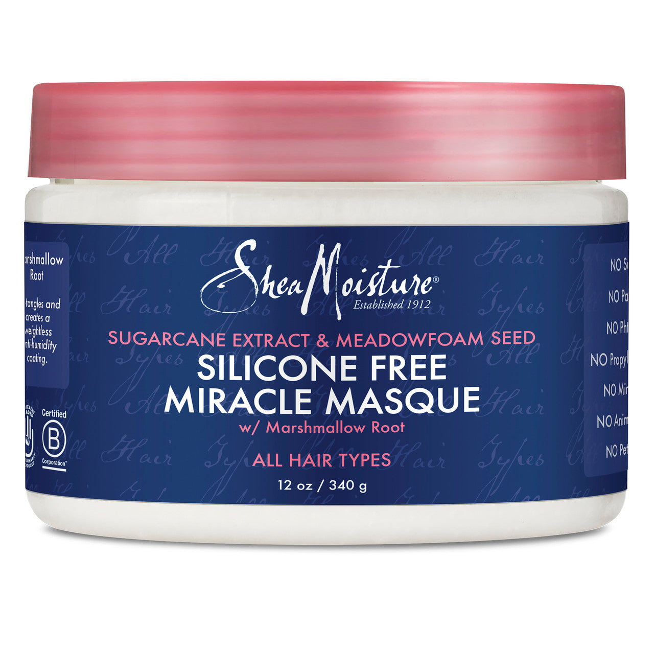 SheaMoisture Silicone Free Miracle Masque 340g
