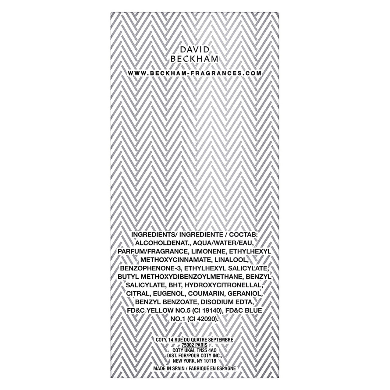 David Beckham CLASSIC HOMME EDT 100ML 