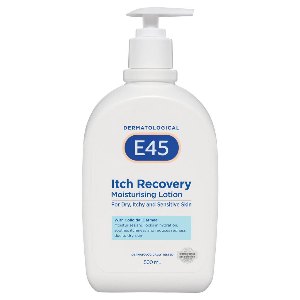 E45 Itch Recovery Moisturising Lotion 500mL
