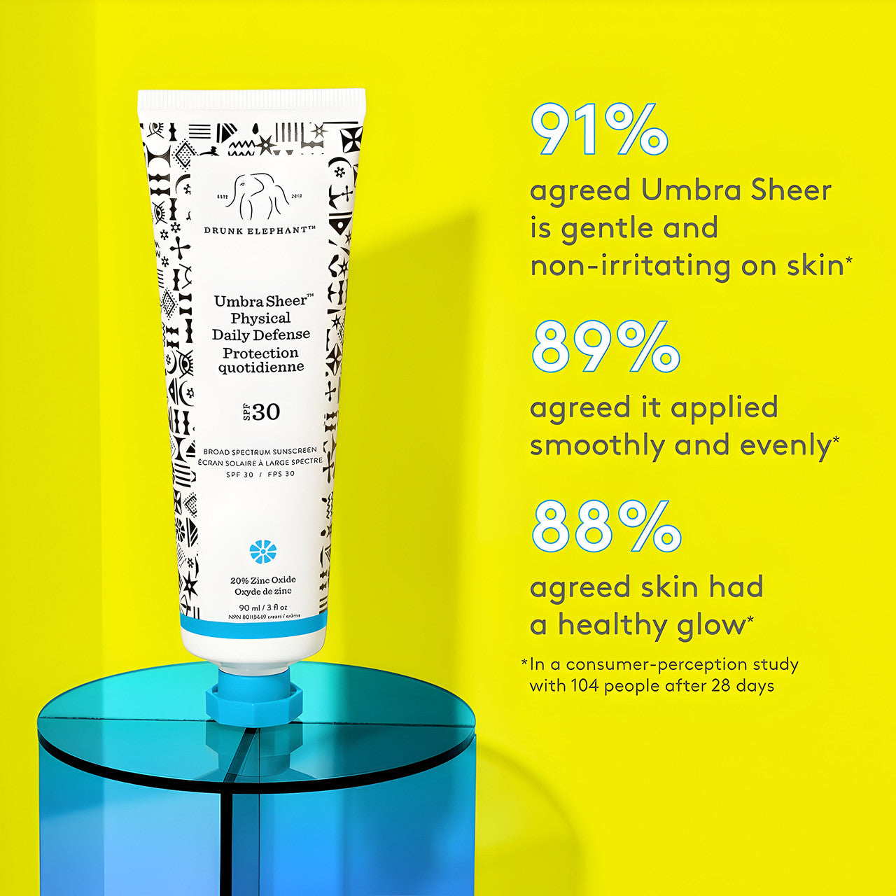 Drunk Elephant Umbra Sheer Mineral Cream SPF30 90ml