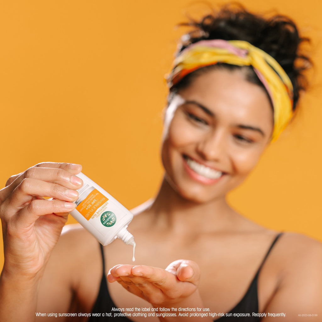 DermaVeen Sensitive Sun Invisible Fluid SPF 50+ Sunscreen 50mL