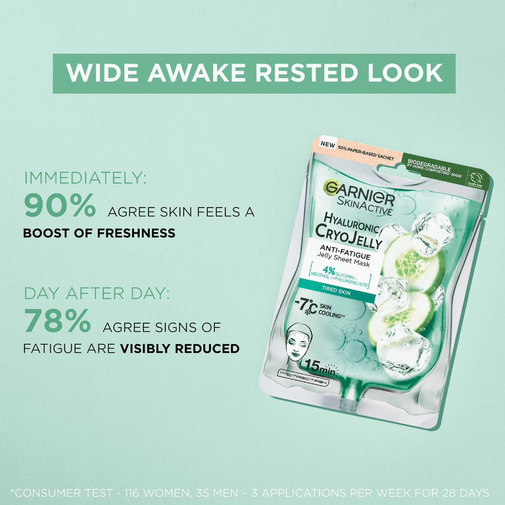 Garnier Cryo Jelly Cooling Sheet Mask 27g