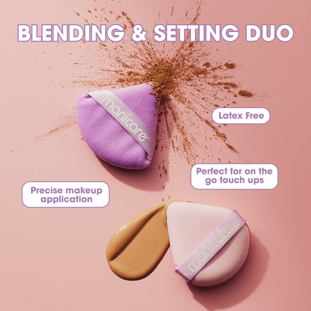 Manicare Wet & Dry Beauty Puffs 2pk