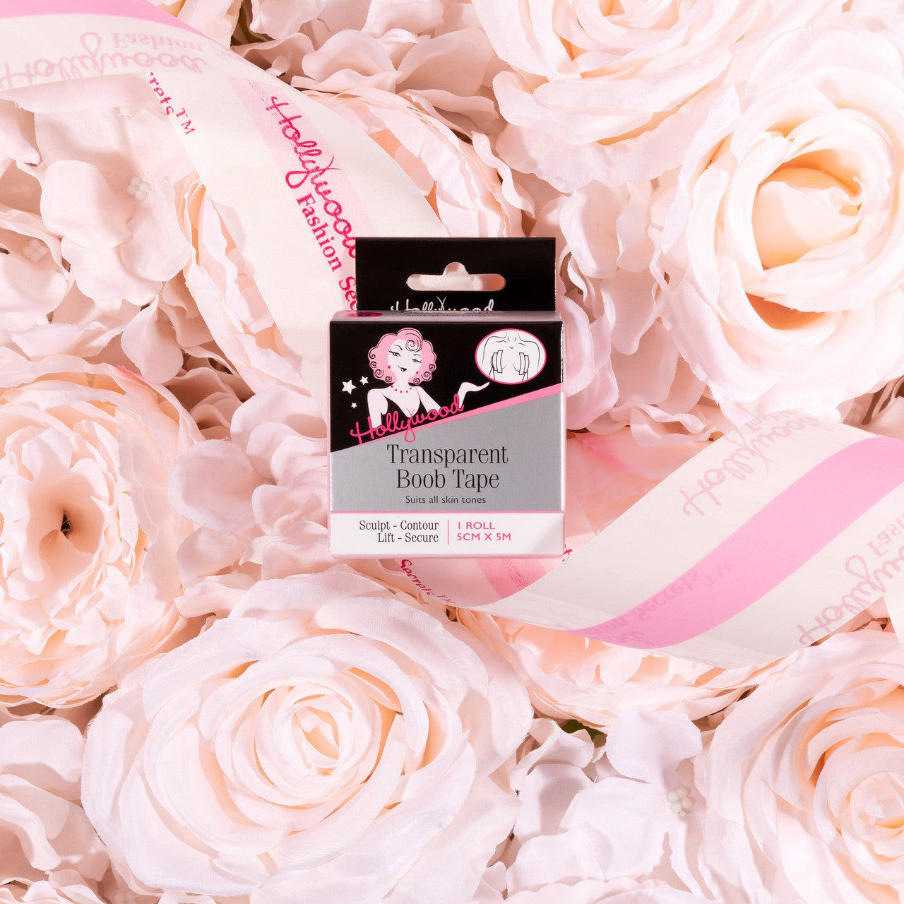 Hollywood Transparent Boob Tape 5cm x 5m