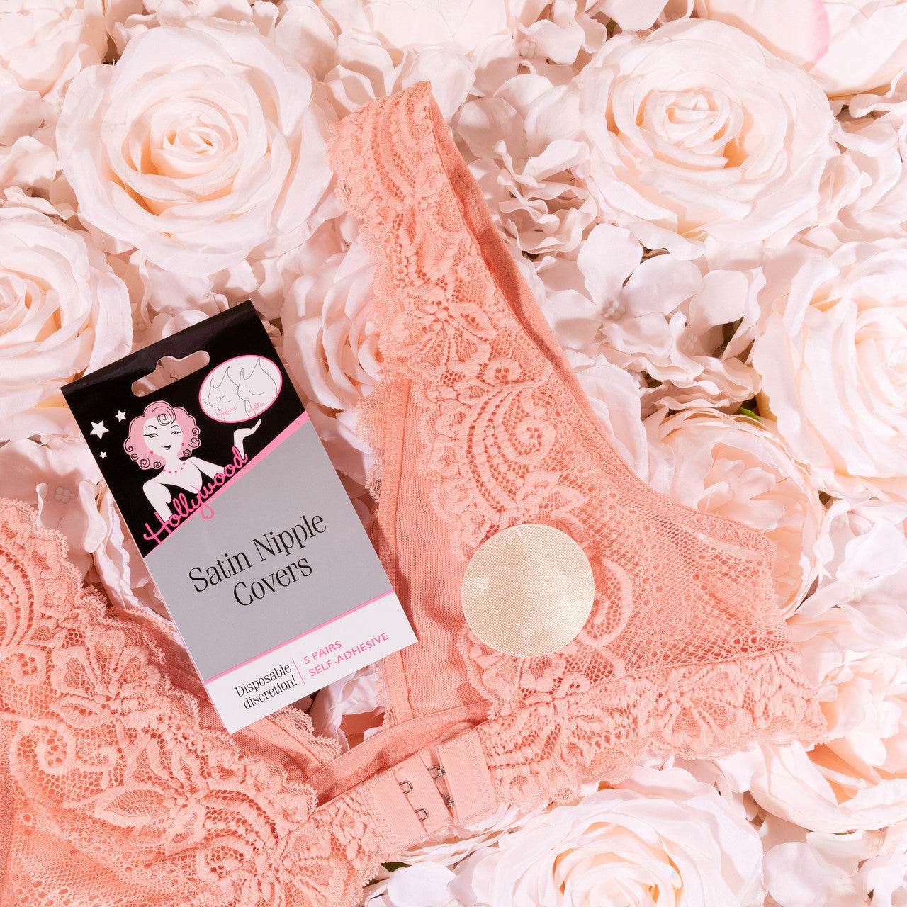 Hollywood Satin Nipple Covers