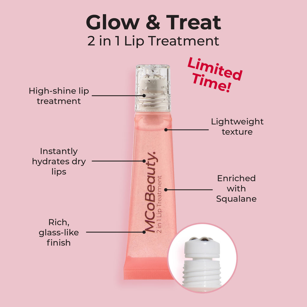 Glow & Treat 2-in-1 Lip Treatment - Birthday Cake