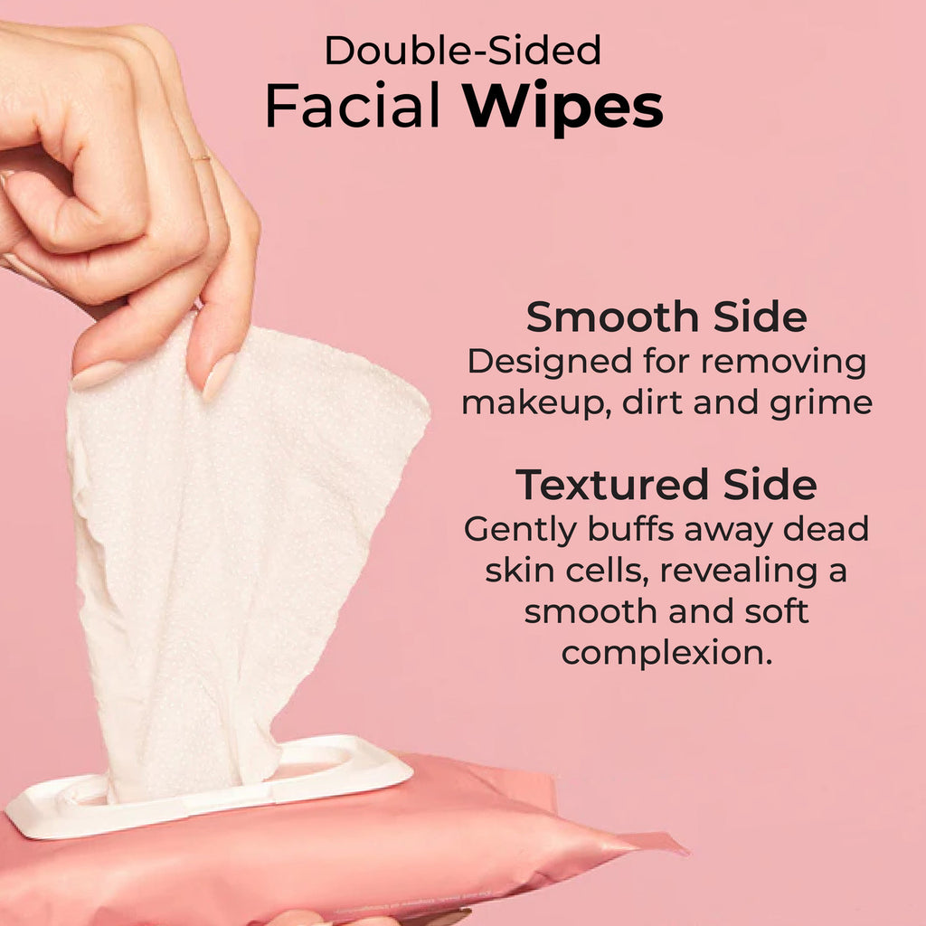 Double-Sided Facial Wipes