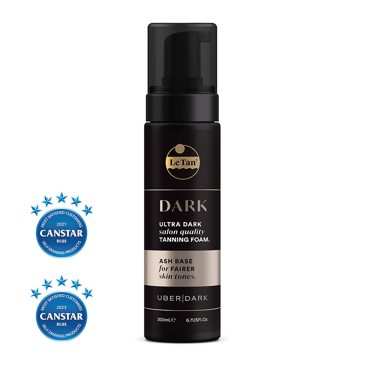 Le Tan Gold DARK Tanning Foam - Ash Base