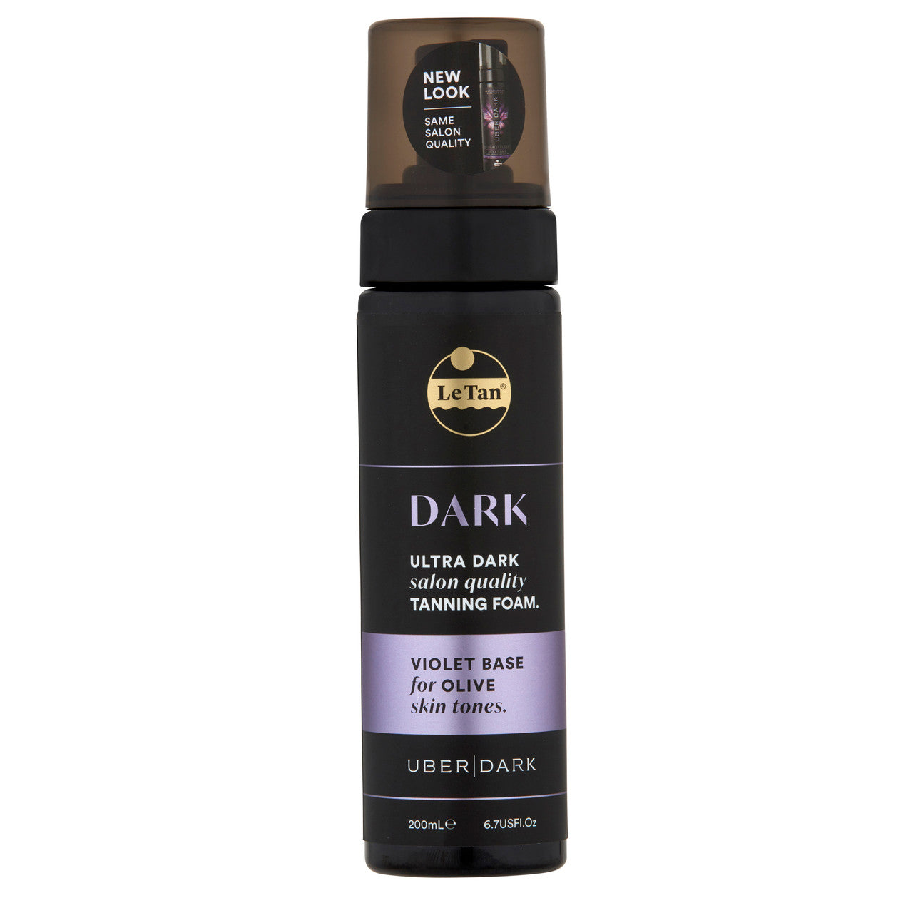 Le Tan Gold DARK Tanning Foam - Violet Base