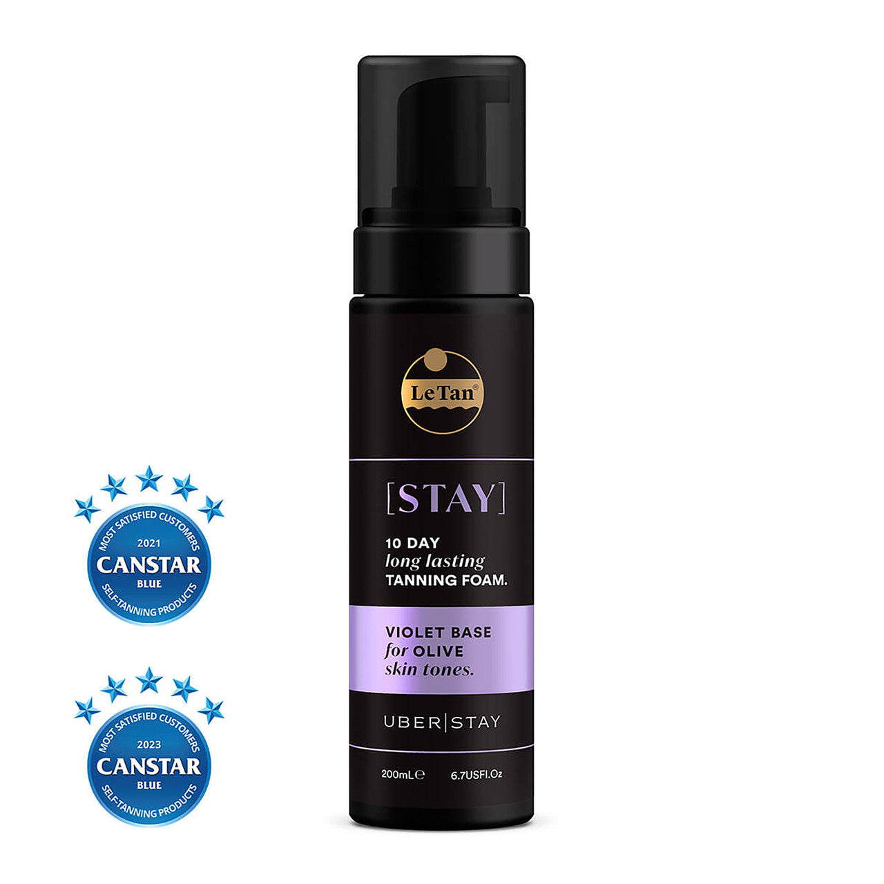 Le Tan Gold STAY Tanning Foam - Violet Base