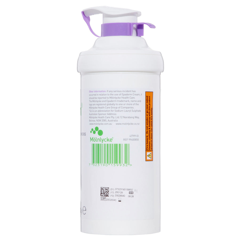 Epaderm Cream 500g Pump