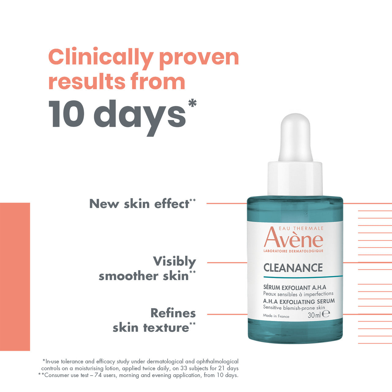 Avène Cleanance AHA Exfoliating Serum 30ml
