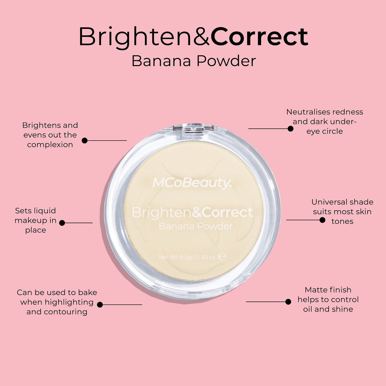 Brighten & Correct Banana Powder