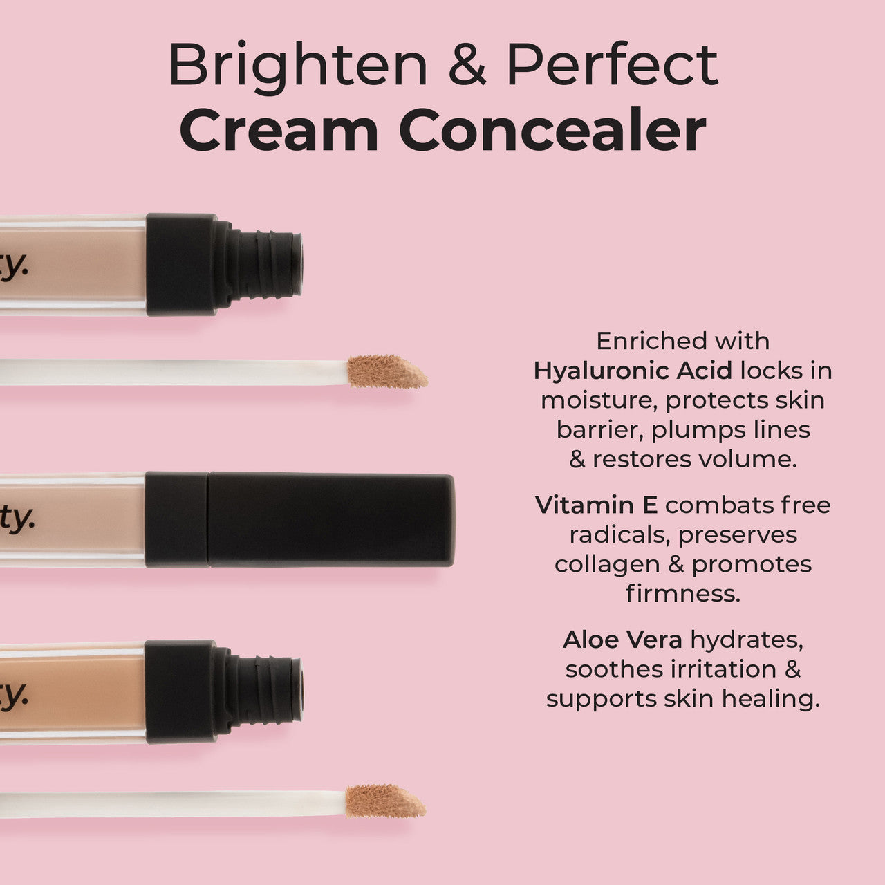 Brighten & Perfect Cream Concealer Light 2.5 - Natural