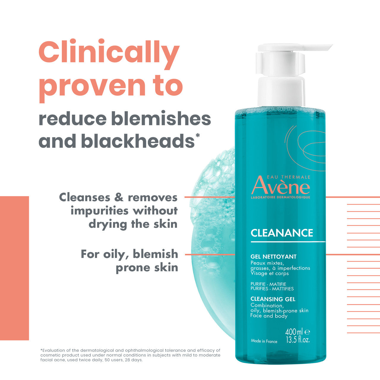 Avène Cleanance Cleansing Gel 400ml - Cleanser for Oily skin