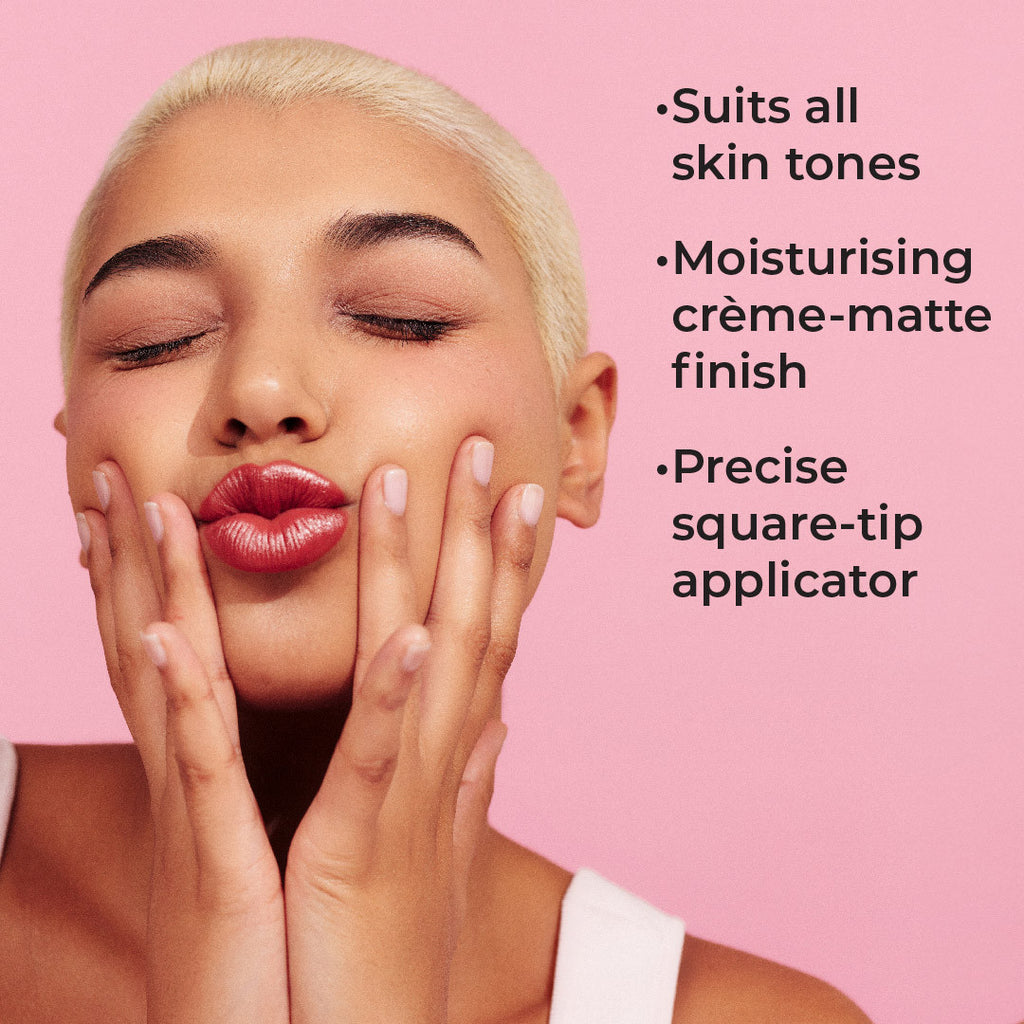 Crème Matte Luxe Lipstick - Luxe Pink