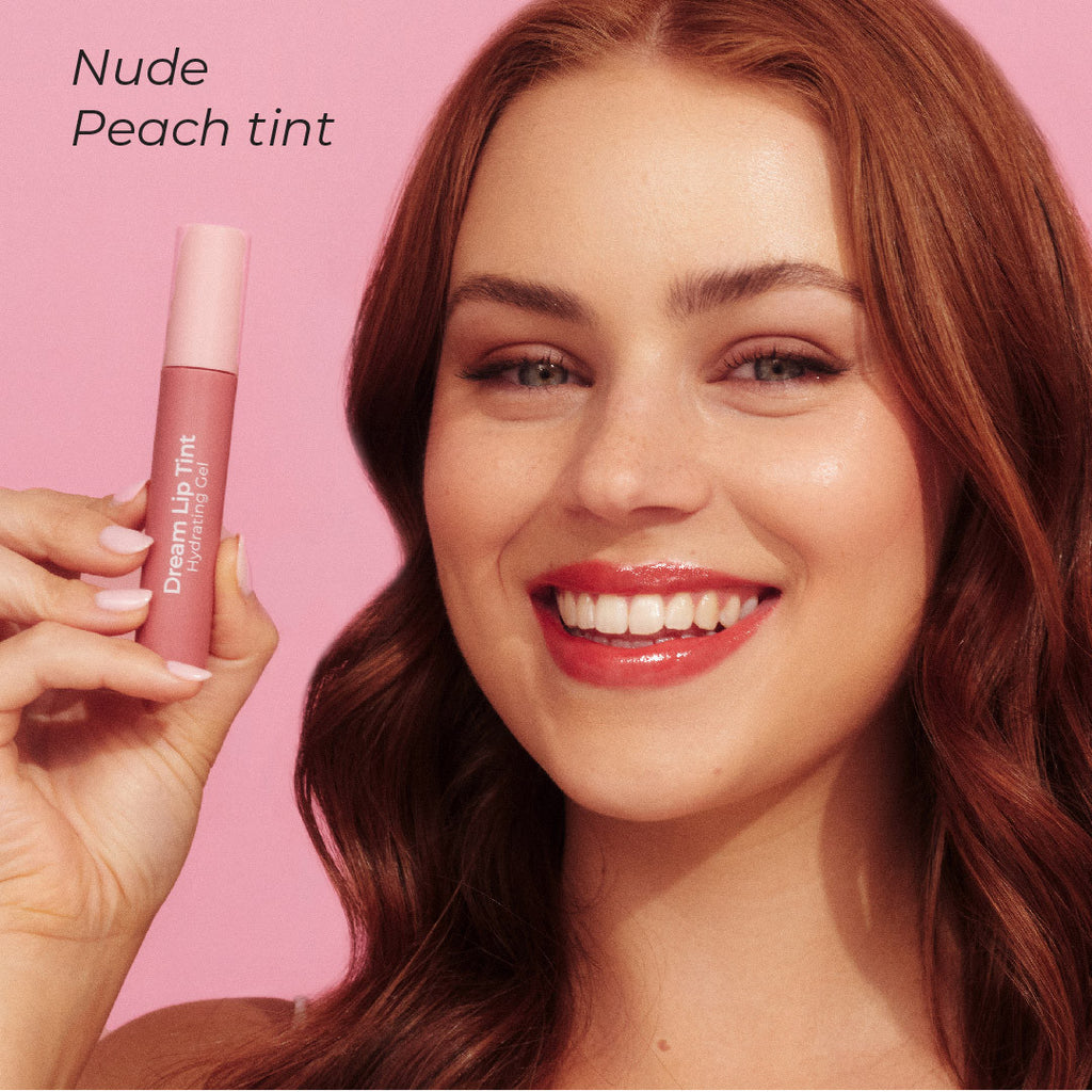 Dream Lip Tint Hydrating Gel - Nude Peach